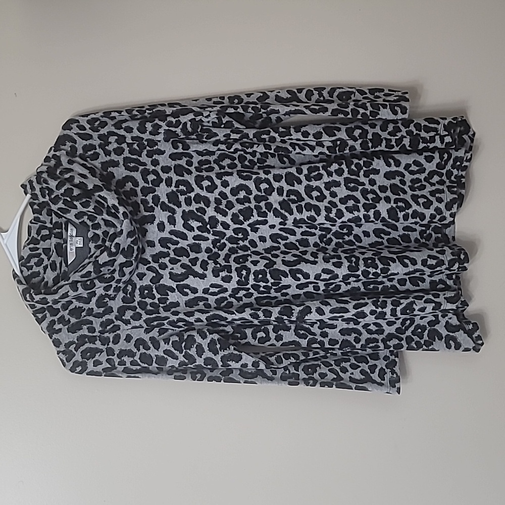 Erin London leopard print long sleeve